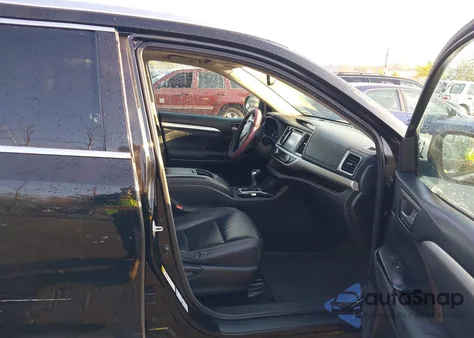 2014 Toyota Highlander Xle V6 from USA, damaged, VIN 5TDJKRFH8ES036989